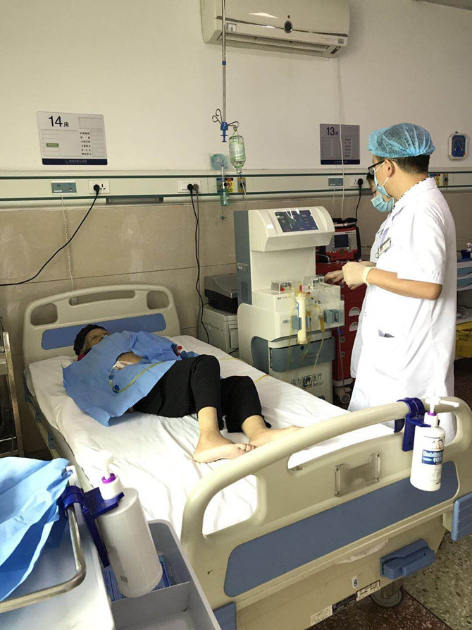 腹水浓缩腹腔回输术让肝硬化大肚子"缩水"