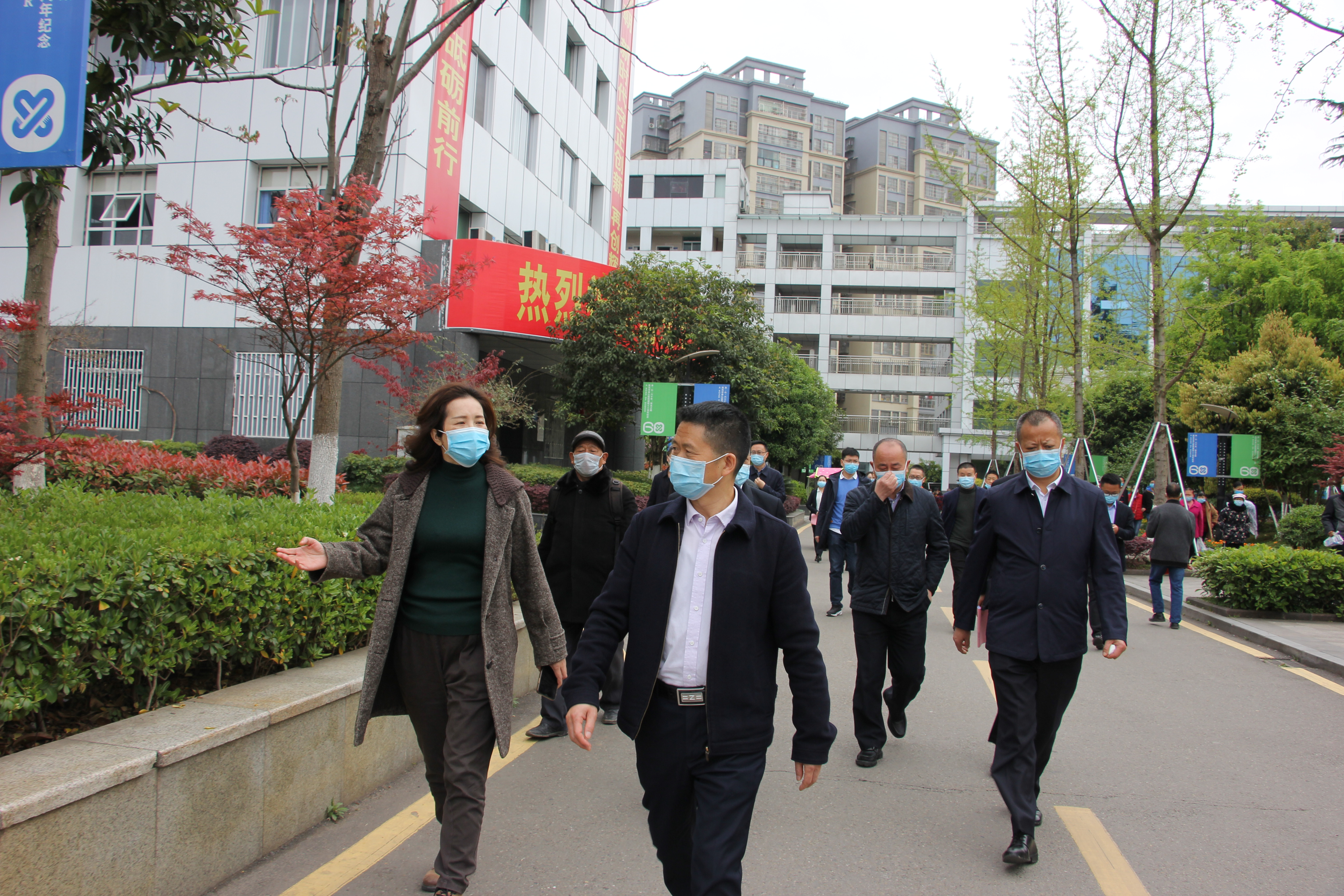 王忠臣到南充市身心医院调研疫情防控工作